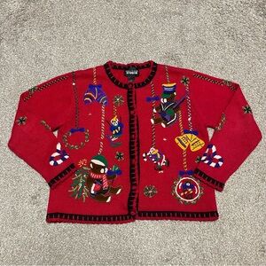 Vintage Women’s Designers Originals Christmas Sweater Size S